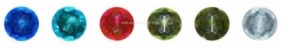 Kryształki samoprzylepne okrągłe 6 kolorów 78 szt. K022 - 282705