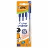 Długopis BIC Cristal Original Med niebieski  4szt.