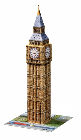 Ravensburger, Puzzle Budynki 3D: Big Ben (12554)