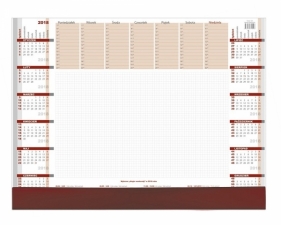 Kalendarz 2018 Biurkowy Biuwar z listwą