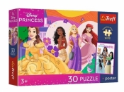 Puzzle 100 Disney Księżniczki + plakat TREFL