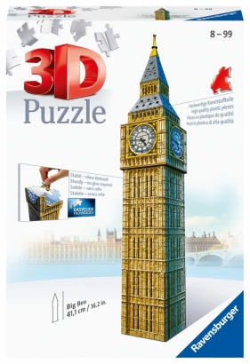 Ravensburger, Puzzle Budynki 3D: Big Ben (12554)