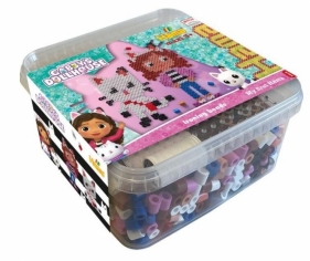 Koraliki i tablica w pudełku Koci Domek Gabi 900el