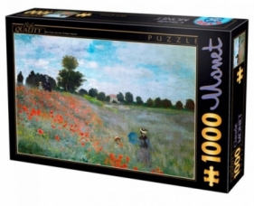 Puzzle 1000: Pole maków, Claude Monet