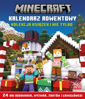 Minecraft. Kalendarz adwentowy. Kolekcja książek i nie tylko