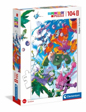 Puzzle Maxi SuperColor 104: Super friends! (23754)