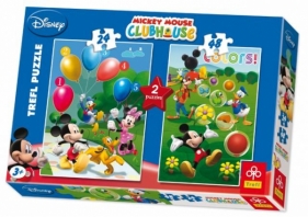Klub Przyjaciół Myszki Miki - Puzzle 2w1 - 48 elementów (34054)
