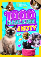 1000 naklejek. Koty. National Geographic Kids - Opracowanie zbiorowe