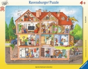 Puzzle 30 elementów - Wnętrze domu (061549)