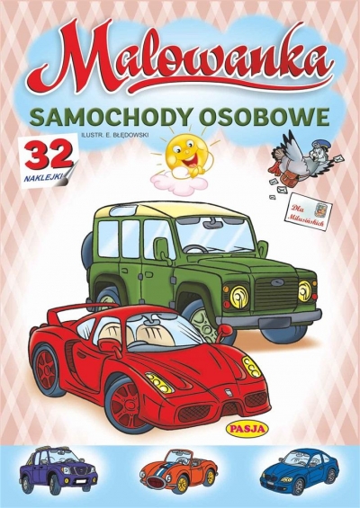 Malowanka - Samochody osobowe