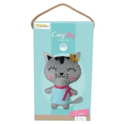 Maskotka do szycia Kotka Tina