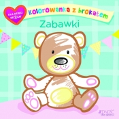 Kolorowanka z brokatem Zabawki - Ola Makowska