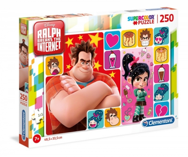 Puzzle 250 elementów Super Color - Ralph (29055)