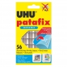 Płatki samoprzylepne bezbarwne UHU Patafix Invisible, 56 porcji (37155)