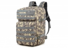 Plecak militarny wojskowy siwy 40-60L