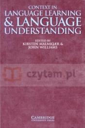 Context in Language Learning and Language Understanding PB