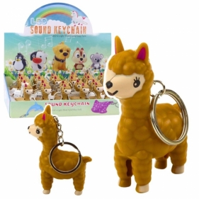 Brelok do kluczy lama latarka