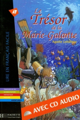 Le Tresor de la Marie-Galante z płytą CD - Leballeur Agathe