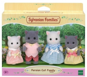 Rodzina perskich kotków