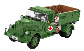 Cobi: Mała Armia WWII. Mercedes-Benz L 3000 S - ciężarówka niemiecka (2455A)