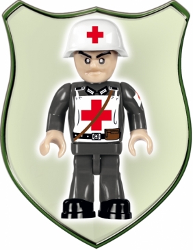 Cobi: Mała Armia WWII. Mercedes-Benz L 3000 S - ciężarówka niemiecka (2455A)