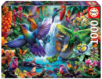 <img src='https://webimage.pl/pics/550/5/d8412668205550.jpg' style='height:440px' /> Puzzle Tropikalne kolibry 1000 el 114098
