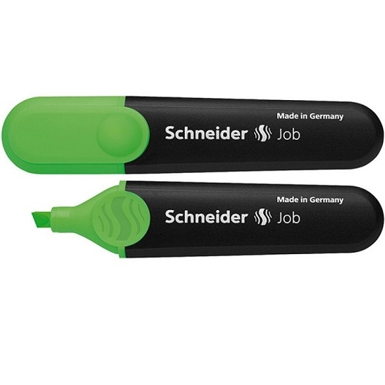 Zakreślacz Schneider Job, 1-5 mm - zielony (1504)