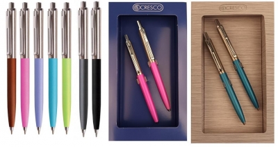 Długopis + ołówek aut, Reporter pastel Gift Box