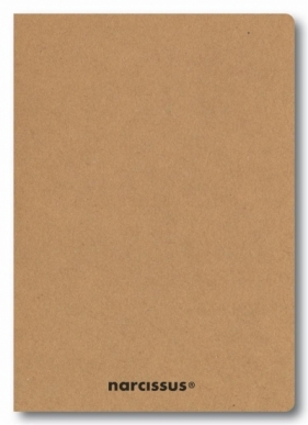 Zeszyt A4/48K linia Eco Kraft (6szt) NARCISSUS