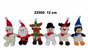 Zwierzęta świąteczne 12cm MIX