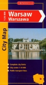 Warsaw city map