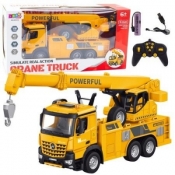 Dźwig z hakiem RC 2.4G 9CH żółty