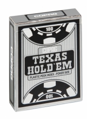 Talia Texas Hold'em plastic peek index - czarna