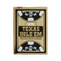 Texas Holdem Gold Jumbo Face czarne