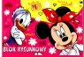 Blok rysunkowy A4/20k Minnie Mouse