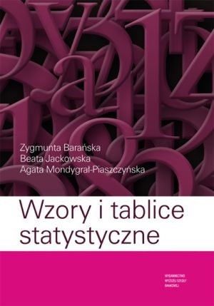 Wzory i tablice statystyczne.