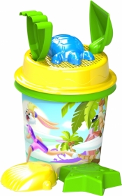 Zestaw do piasku licencyjny Looney Tunes (wiaderko średnie)