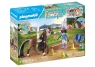 Playmobil Horses of Waterfall: Zoe i Blaze z przeszkodami (71355) Wiek: 5+