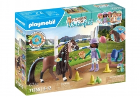 Playmobil Horses of Waterfall: Zoe i Blaze z przeszkodami (71355)