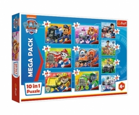Puzzle 10w1 Ekipa psiego patrolu