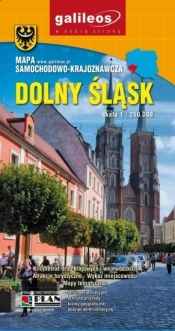 Dolny Śląsk - mapa samochodowo-krajoznawcza - Opracowanie zbiorowe