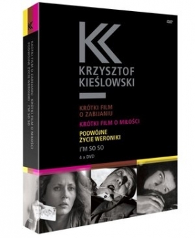Kieślowski: Krótki film o miłości, Krótki film o zabijaniu, Podwójne życie Weroniki, I’m So So (4 DVD)