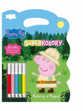 Peppa Pig. Superkolory. Koloruj z Peppą Opracowanie zbiorowe