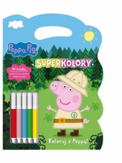 Peppa Pig. Superkolory. Koloruj z Peppą - Praca zbiorowa