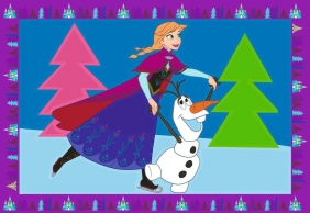 CreArt dla dzieci Junior: Frozen 2 - Królowa śniegu
