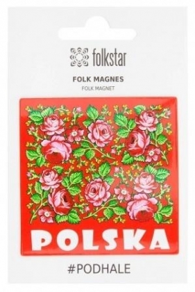 Magnes - góralski czerowny Polska FOLKSTAR