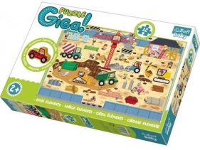 Puzzle Gigantic Budowa 12 (90755)
