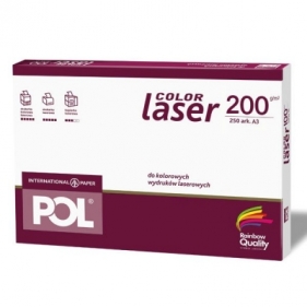 Papier satynowany International Paper color laser A3 - biały 200 g