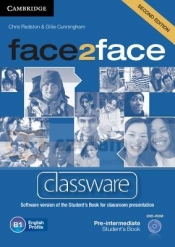 face2face 2ed Pre-Inter Classware DVD-ROM - Chris Redston, Gillie Cunningham