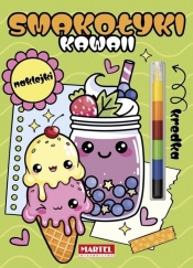 Modułowa kredka. Kawaii smakołyki z naklejkami - Katarzyna Salamon